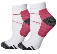 Chaussettes de compression athlétiques personnalisées 8-15 mmHg pour cheville, respirantes, pour femmes et hommes, idéales pour le voyage, la course, la randonnée et la fasciite plantaire