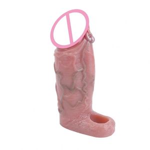 Funda de Pene Realista de Silicona Líquida SXXY, Funda Hueca para Pene, para Hombres, Agrandamiento del Pene, Retraso de la Eyaculación, Juego para Parejas - Product Image 3
