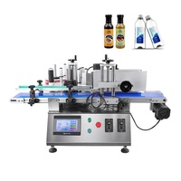 Machine d'étiquetage automatique de bouteilles rondes SY-150, vitesse réglable, étiquetage périmétrique, étiquettes de sécurité pour l'emballage alimentaire
