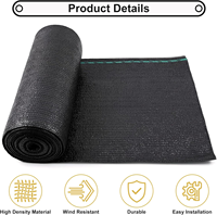 Filet d'ombrage pliant robuste pour serre, en HDPE 100% stabilisé aux UV, pour l'agriculture, filet pare-soleil, filets en plastique