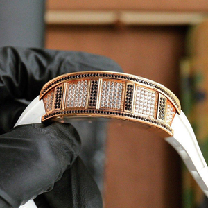 Reloj Mecánico Automático para Mujer con Incrustaciones de Diamantes: Elegante, Lujoso e Impermeable - Product Image 4