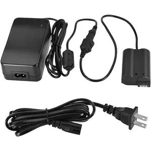 Adaptateur secteur pour appareil photo 54w EN-EL15 Kit de chargeur de batterie factice pour appareils photo Nikon D7000 D7100 D7200 D7500 D750 Z5 Z6 Z7 1V1