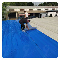 Épaisseur personnalisée 1m*10m Membrane d'isolation thermique de toiture imperméable auto-adhésive Caoutchouc butyle Revêtement en aluminium