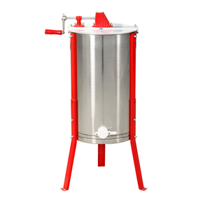 Nouvelle extracteur de miel manuel à 2 cadres en acrylique avec tambour d'extraction de miel et couvercle transparent pour apiculture - Product Image 2