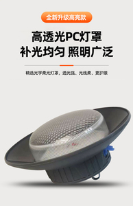 LED Emergency <b>Light</b> 8W IP65 Outdoor Waterproof White 5000K PC Body <b>Switch</b> Control Camping Use - Product Image 3
