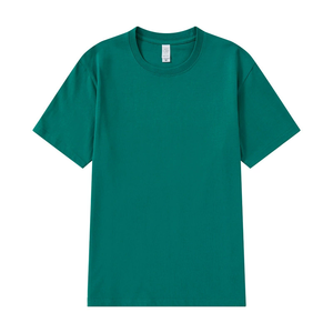 Camiseta de dos tonos de 240g para hombre, algodón inteligente de secado rápido y enfriamiento antibacteriano - Product Image 1