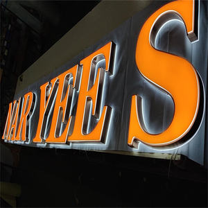 定制照明户外发光二极管金属发光字母定制商店名称标志，用于公司和商店的广告 - Product Image 5