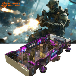 Cảm biến thông minh trong nhà/ngoài trời Laser tag súng thiết bị chiến đấu vest cho công cộng VR trận chiến Trò chơi bắn súng sử dụng nhà 100m phạm vi - Product Image 1