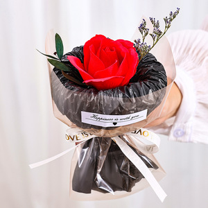 Nouveau 2026 – Lot de mini roses séchées en gros pour la Saint-Valentin – Cadeaux créatifs pour voiture - Product Image 2