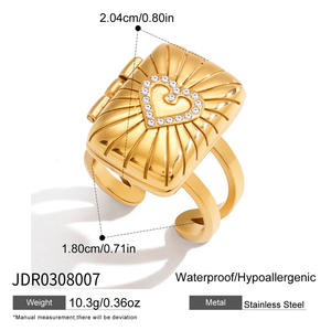 Kalung Liontin Foto Unik Mewah Ringan dari Baja Anti Karat CAIOOCHE OEM ODM, Hadiah Perhiasan Hari Valentine - Product Image 5