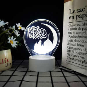 Lampe visuelle LED 3D religieuse chrétienne à lumière nocturne avec motif évangélique, directement de l'usine, pour <span class=keywords><strong>la</strong></span> décoration intérieure et les accents de bureau, vente en gros - Product Image 2
