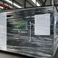 Machine de découpe laser industrielle en acier inoxydable 12000W, machine de découpe laser à fibre métallique avec table d'échange et biseau
