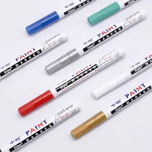 1Mm 12Ml Aluminium Lege Bingo Marker Voor Dot Verf Container Medium Marker Markers Pen Voor Kinderen Auto Scratch reparatie Pen