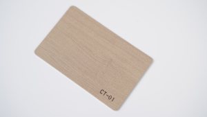 EP <b>Memorial</b> Card Wooden Card RFID Solutions NTAG215 13.56 MHz Renewable Sustainable - Product Image 4