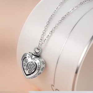 Заводская торговая точка, новый стиль S925 стерлингового серебра в форме сердца, собачий след, ожерелье для животных - Product Image 5