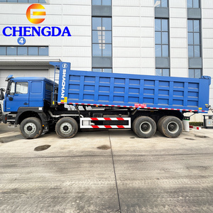รถบรรทุก Shacman F3000 Tipper 8X4 12 <span class=keywords><strong>ล้อ</strong></span> บรรทุกได้ 40 ตัน มาตรฐานยูโร 2 ขายดีในแอฟริกา <span class=keywords><strong>ราคา</strong></span>ถูก คุณภาพดี - Product Image 1