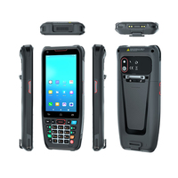Escáner de código Qr para gestión de inventario, Android 10, 4 pulgadas, con teclado, manual, PDA para sistema de venta al por menor