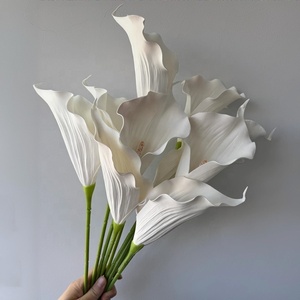 CM-DC067 Fiore artificiale di alta qualità, calla bianca EV per decorazioni domestiche e nuziali - Product Image 1