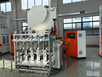 Machine automatique de fabrication de contenants en aluminium de 450 ml à 4 cavités LK-T63