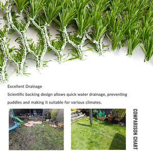 Césped Artificial Híbrido Ecológico Personalizado, <span class=keywords><strong>Precio</strong></span> de Fábrica OEM para Campos de Fútbol, Green de <span class=keywords><strong>Golf</strong></span>, Jardinería y Paisajismo - Product Image 4