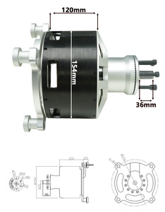 <span class=keywords><strong>Motor</strong></span> Multirrotor sin Escobillas de CC de Alta Eficiencia FRC 154120 Kv50 para <span class=keywords><strong>Motor</strong></span> Eléctrico sin Escobillas - Product Image 5