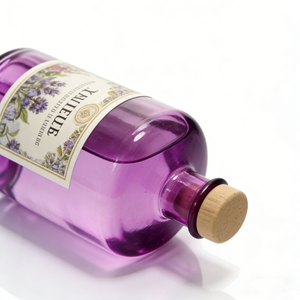 Bouteilles de sirop aromatisé au vin et au <span class=keywords><strong>cidre</strong></span> sans <span class=keywords><strong>alcool</strong></span>, décoration personnalisée, 500 ml, 700 ml, 750 ml, bouteille en verre pour gin sec avec bouchons en bois - Product Image 4