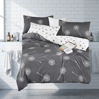 Offre Spéciale – Parure de Lit Quatre Pièces en Coton 300 Fils, Motif Pissenlit Tissé, Impression Personnalisée, Haute Qualité et Prix Abordable