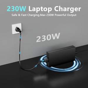 Chargeur d'alimentation ca cc adaptateur universel pour ordinateur portable pour acer 230w 20v 11.8a 5.5*1.7mm pointe de connecteur - Product Image 6