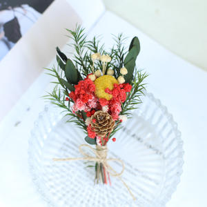 Pequeño Ramo de <span class=keywords><strong>Flores</strong></span> Secas en Tonos Pastel para Centros de Mesa de Boda, Ramos de Mano y Accesorios para Fotos - Product Image 3