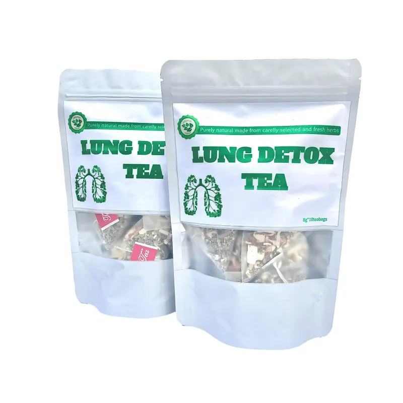 Chinese health natural herbal clearing lung detox tea