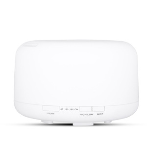 Diffuseur d'arômes simple de 1000 ml, humidificateur ultrasonique avec lumière, pour usage domestique, capacité de 21 à 30 pieds carrés, réservoir d'eau de 1 à 2,5 L - Product Image 1