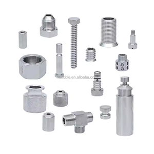 Tuerca no estándar mecanizada por CNC, tuerca de rosca especial de acero inoxidable, aluminio y latón según dibujos <span class=keywords><strong>HONOBLE</strong></span> - Product Image 4