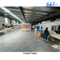 Cercueil en bois de style américain à prix d'usine, avec matériaux de première qualité, designs personnalisables, capacité de 28 pouces pour les funérailles et les enterrements
