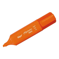 SH802 Stylo surligneur à pointe biseautée 12 couleurs, étanche, à prix bas, vente en gros, pour usage quotidien au bureau et à l'école