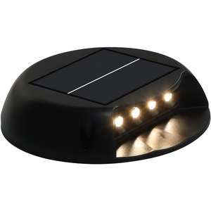 ไฟส่องทางเดินโซลาร์เซลล์ LED สำหรับภายนอกอาคาร กันน้ำ IP65 ตัวเรือนพลาสติก 4 หลอด LED DC 12V สำหรับสวน ทางเดิน ระเบียง ลานบ้าน - Product Image 5