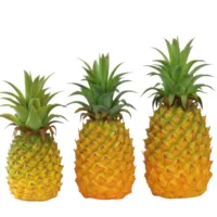Hochwertige künstliche Früchte Ananas künstliche Frucht dekoration