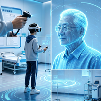 Équipement de formation sur mannequin 1+X pour l'évaluation complète des capacités des personnes âgées, système de formation par simulation VR