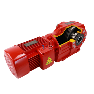 Reductor de eje de ángulo recto <span class=keywords><strong>K</strong></span> KA KAF, reductor de bisel helicoidal, Motor de caja de engranajes para cinta transportadora - Product Image 3