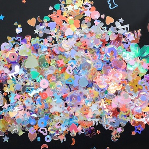 Paillettes brillantes pour ongles, paillettes brillantes, accessoires de décoration pour filles, <span class=keywords><strong>Nail</strong></span> Art, pour vacances ou fête, DIY, 1 boîte - Product Image 4