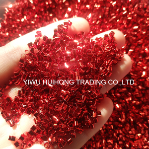 Hengxin 500G Kerst Groene Glitter Hagelslag Hygloss Zachte Pp Rietjes Buis Kralen Bingsu Kralen Glitter Voor Slijm En Ambachten - Product Image 6