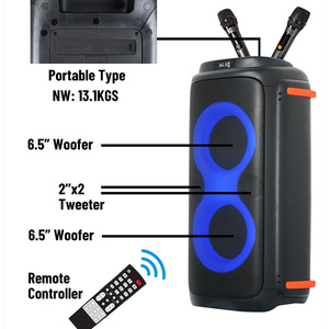 Dual 6.5inch TWS Wireless Portable Splash-Resistant Party <b>Speaker</b> DSP2612A Party <b>Speaker</b> DSP2612A DSP2612A - Product Image 6