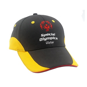<span class=keywords><strong>Le</strong></span> All-Polyester Moisture Wicture Pique Bird Eye Casquette de baseball bicolore brodée structurée à 6 panneaux à séchage rapide - Product Image 4