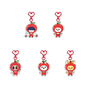 Spot Wholesale Chung Kai Sooobin Yeonjun Flash Cartoon Acrylic UV Printed Fashionable Keychain <b>Doll</b> Bag <b>Accessories</b> DIY - Product Image 2