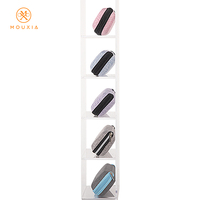 Étui à lunettes en lin texturé, portable, semi-rigide, avec fermeture éclair, boîte à lunettes résistante aux chocs, support pour lunettes de soleil, rangement de voyage