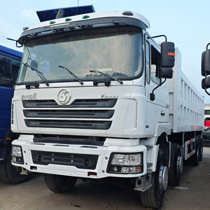 Camion benne SHACMAN F3000 8X4 d'occasion à bas prix, 40-50 tonnes, avec cabine couchette et levage frontal - Product Image 3