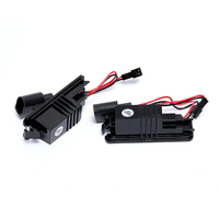 Lumière de plaque d'immatriculation de voiture, feux pour Volkswagen VW Golf GTI CC Eos Scirocco coccinelle, 2 pièces