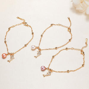 Bracelets de charme tendance en perles d'eau douce, bijoux comprenant des pendentifs en perles de Zhuji, provenant de stands de sourcing - Product Image 2