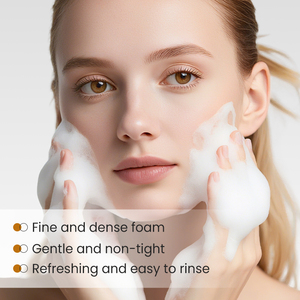 KORMESIC - Limpiador Facial de Glicerina con AHA y Limón, 100g, Etiqueta Privada, Venta al por Mayor, Espuma Rica Blanqueadora con Vitamina C, Limpiador Facial Suave - Product Image 5