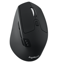 Mouse Sensor Optik Nirkabel M720 Portabel Antarmuka USB 3D untuk Tangan Kanan, Kompatibel dengan Komputer Desktop/Laptop untuk Penggunaan di Rumah