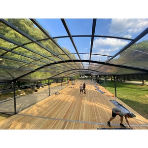 Tente arquée au design exclusif avec les dimensions 10x45 m Tente en verre <span class=keywords><strong>Location</strong></span> de mariage - Product Image 6